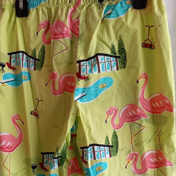 Nick & Nora Poolside Flamingos Pajama Set - Picture 8 of 8